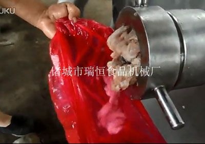 诸城市蔴荳传影视高清视频土豆在线观看食品机械120绞肉机12mm孔板工作视频